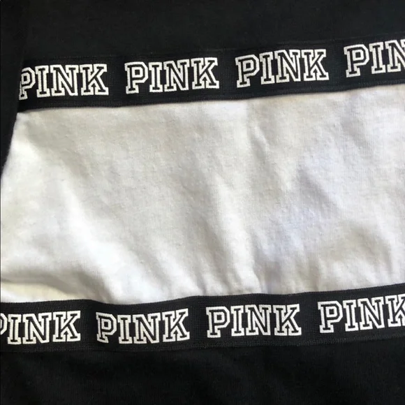 NWT PINK Rugby Logo Collared Shirt MEDIUM Retails $50 - Picture 5 of 10